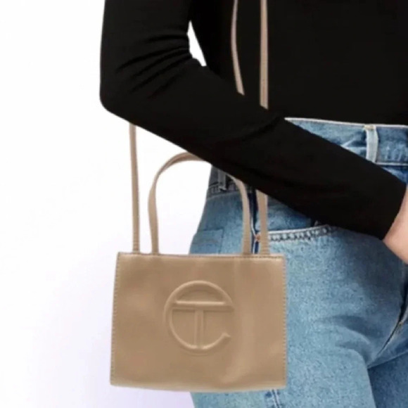 Telfar Small Gold Shopping  bag - Picture 11 of 11